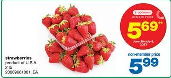 Wholesale Club Strawberries, 2 lb offer