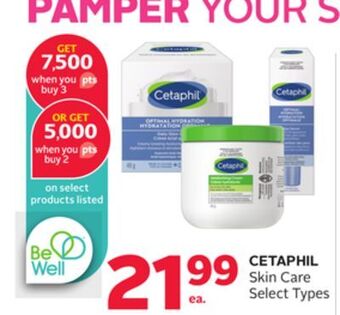Rexall Cetaphil skin care offer