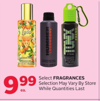 Rexall Select fragrances offer