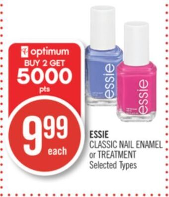 Shoppers Drug Mart Essie classic nail enamel or treatment offer