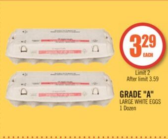 Shoppers Drug Mart Grade a large white eggs offer