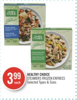 Shoppers Drug Mart Healthy choice steamers offer