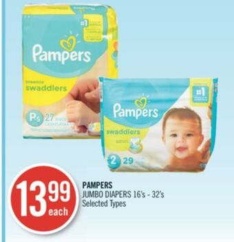 Shoppers Drug Mart Pampers jumbo diapers offer