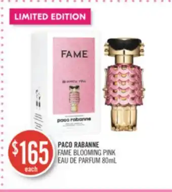 Shoppers Drug Mart Paco rabanne fame blooming pink eau de parfum offer