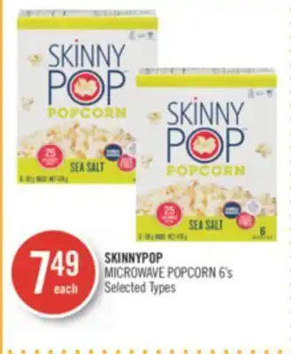 Shoppers Drug Mart Skinnypop microwave popcorn offer