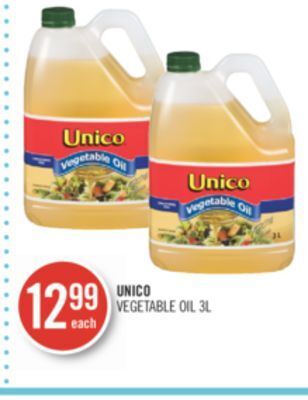 Shoppers Drug Mart Unico vegetable oil offer