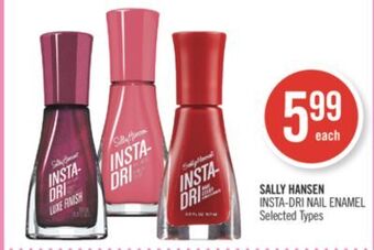 Shoppers Drug Mart Sally hansen insta-dri nail enamel offer