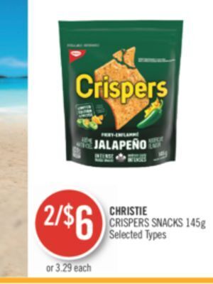 Shoppers Drug Mart Christie crispers snacks offer