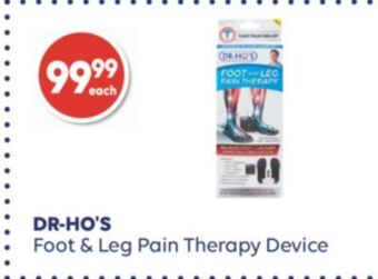 Shoppers Drug Mart Dr-ho's foot & leg pain therapy device offer