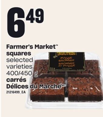 Independent City Market Carrés délices du marché, 400/450 g offer