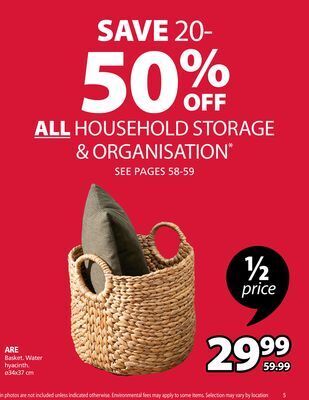 JYSK Are basket offer