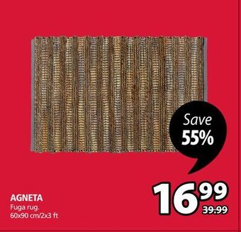 JYSK Agneta fuga rug offer