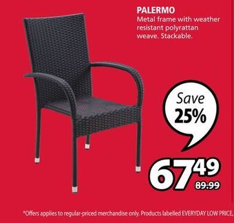 JYSK Palermo chair offer