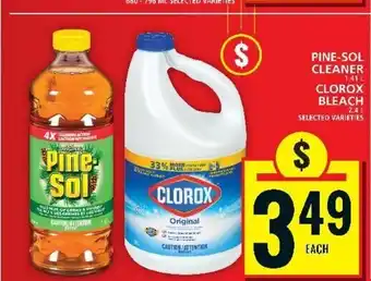 Food Basics PINE-SOL CLEANER 1.41L offer