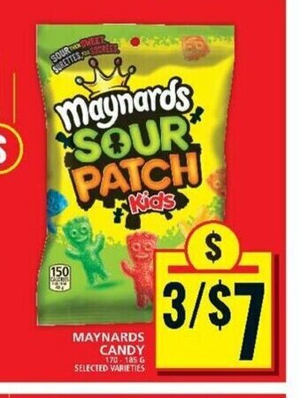 Food Basics MAYNARDS CANDY offer