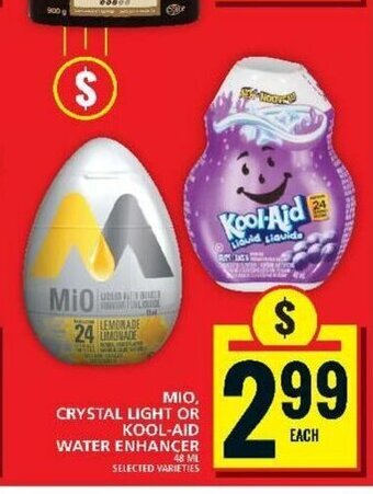 Food Basics MIO WATER ENHANCER offer