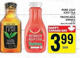 Food Basics PURE LEAF ICED TEA offer