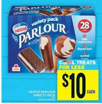 Food Basics NESTLÉ PARLOUR VARIETY PACK SELECTED VARIETIES offer