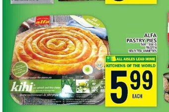 Food Basics ALFA PASTRY PIES offer