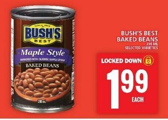 Food Basics BUSH'S BEST BAKED BEANS offer