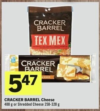 IGA CRACKER BARREL Cheese 400 g offer