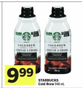 IGA STARBUCKS Cold Brew 946 mL offer