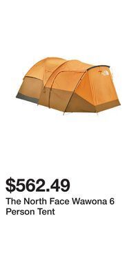 Sport Chek The north face wawona 6 person tent offer