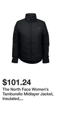 Sport Chek The north face women's tamburello midlayer jacket, insulated, water-repellent offer