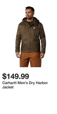 Mark's Carhartt men's dry harbor jacket offer