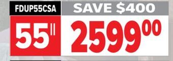 2001 Audio Video Furrion 55 partial sun outdoor smart tv offer