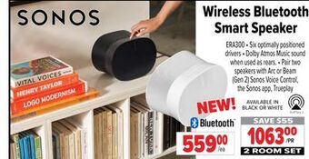 2001 Audio Video Sonos wireless bluetooth smart speaker offer