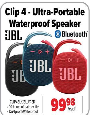 2001 Audio Video Jbl bluetooth 5-watt waterproof portable speaker offer