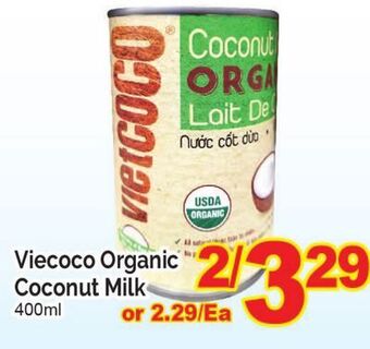 T&T Supermarket Viecoco coconut milk, 400ml offer