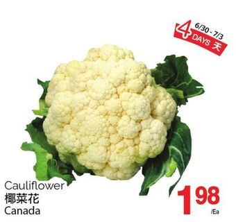 T&T Supermarket Cauliflower offer