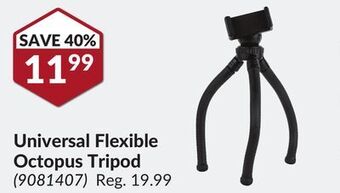 Princess Auto Universal flexible octopus tripod offer