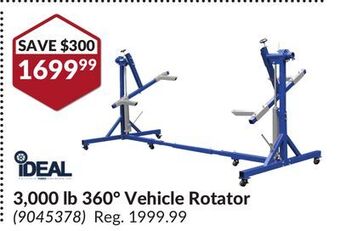 Princess Auto 3, 000 lb 360° vehicle rotator offer