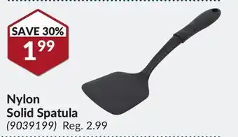 Princess Auto Nylon solid spatula offer