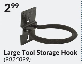 Princess Auto Large tool storage hook offer