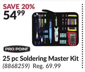 Princess Auto 25 pc soldering master kit offer