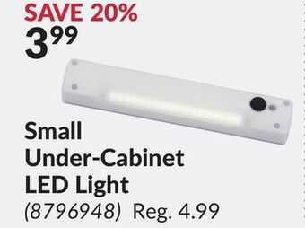 Princess Auto Small under-cabinet led light offer
