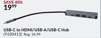 Princess Auto Usb-c to hdmi/usb-a/usb-c hub offer