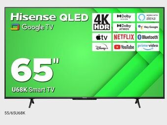Visions Electronics Hisense 65 u68k smart tv offer