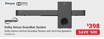 Visions Electronics Soundstage dolby atmos soundbar system offer