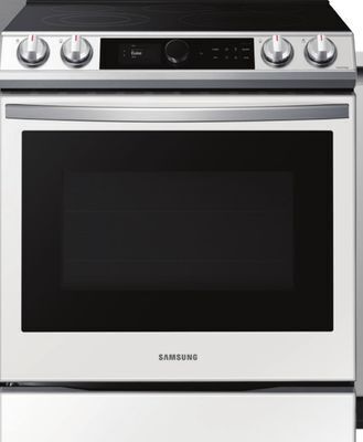 Visions Electronics Samsung 6.3 cu. ft. convection electric range with air fry offer