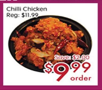 Sunny Food Mart Chilli chicken offer