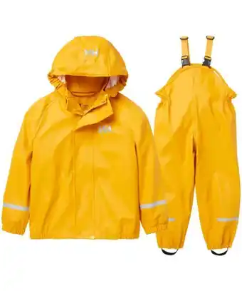 Mark's Helly hansen youth unisex bergen 2.0 waterproof rain jacket and overalls set offer