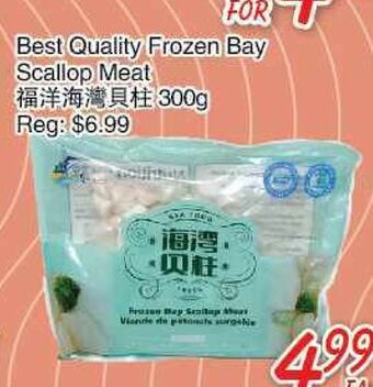 Foody Mart Best quality frozen bay scallop meat offer