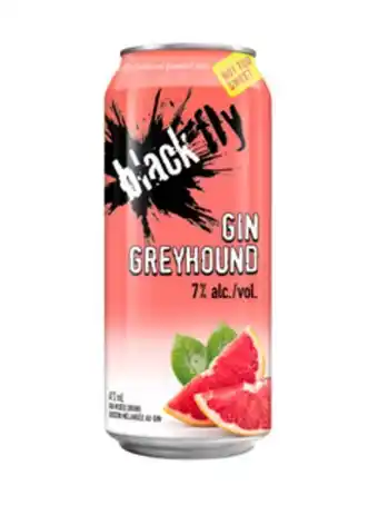 LCBO Blackfly gin grapefruit greyhound cocktail offer