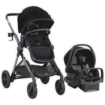Best Buy Evenflo pivot xpand modular stroller with litemax infant car seat - ayrshire black offer
