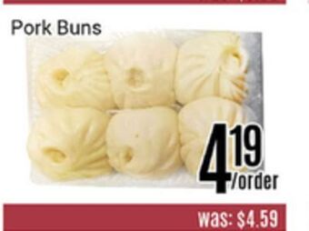 Nations Fresh Foods Pork buns offer